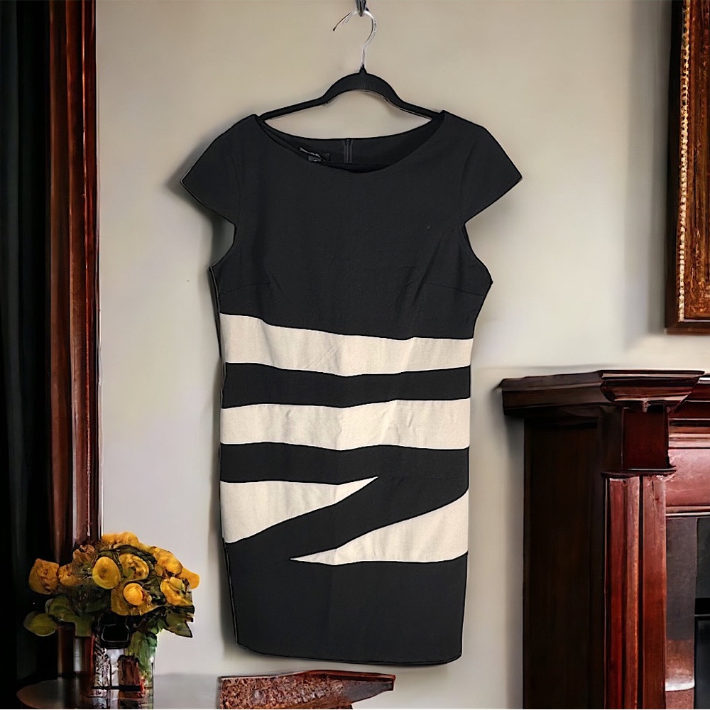 AGB career interview dress flattering fit w/stretch women's 14/16 BRAND-NEW